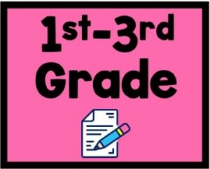 1-3 grade writing button 2026