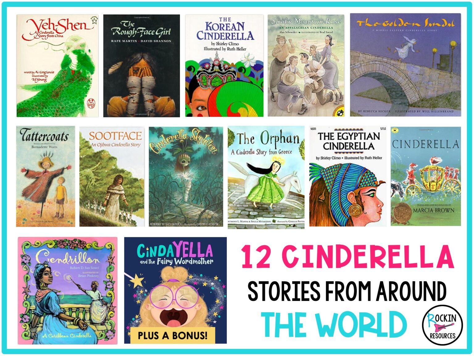 12 Cinderella Stories from Around the World - Rockin Resources