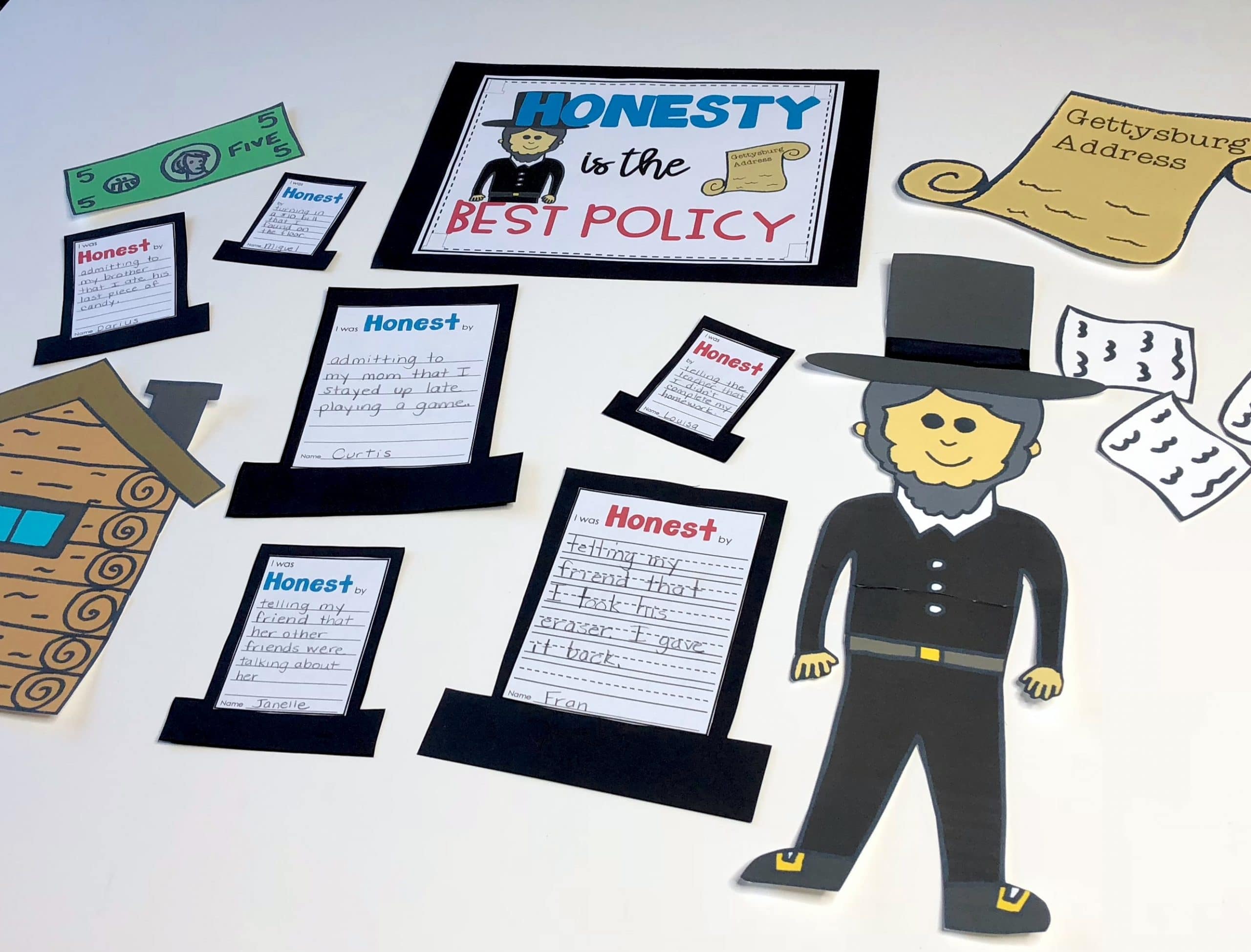 BE HONEST February Door Decor - Image 2