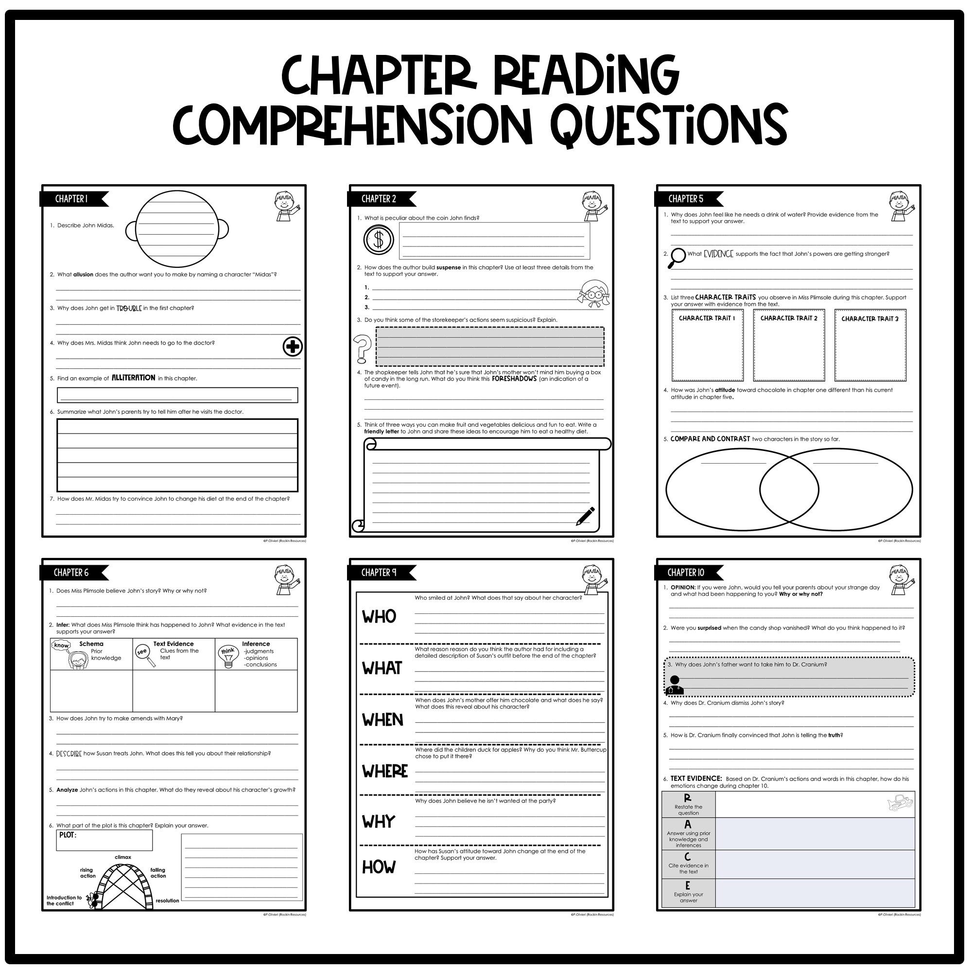 The Chocolate Touch Novel Unit - Image 2