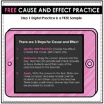 Digital Step-by-Step Cause and Effect Practice - Rockin Resources