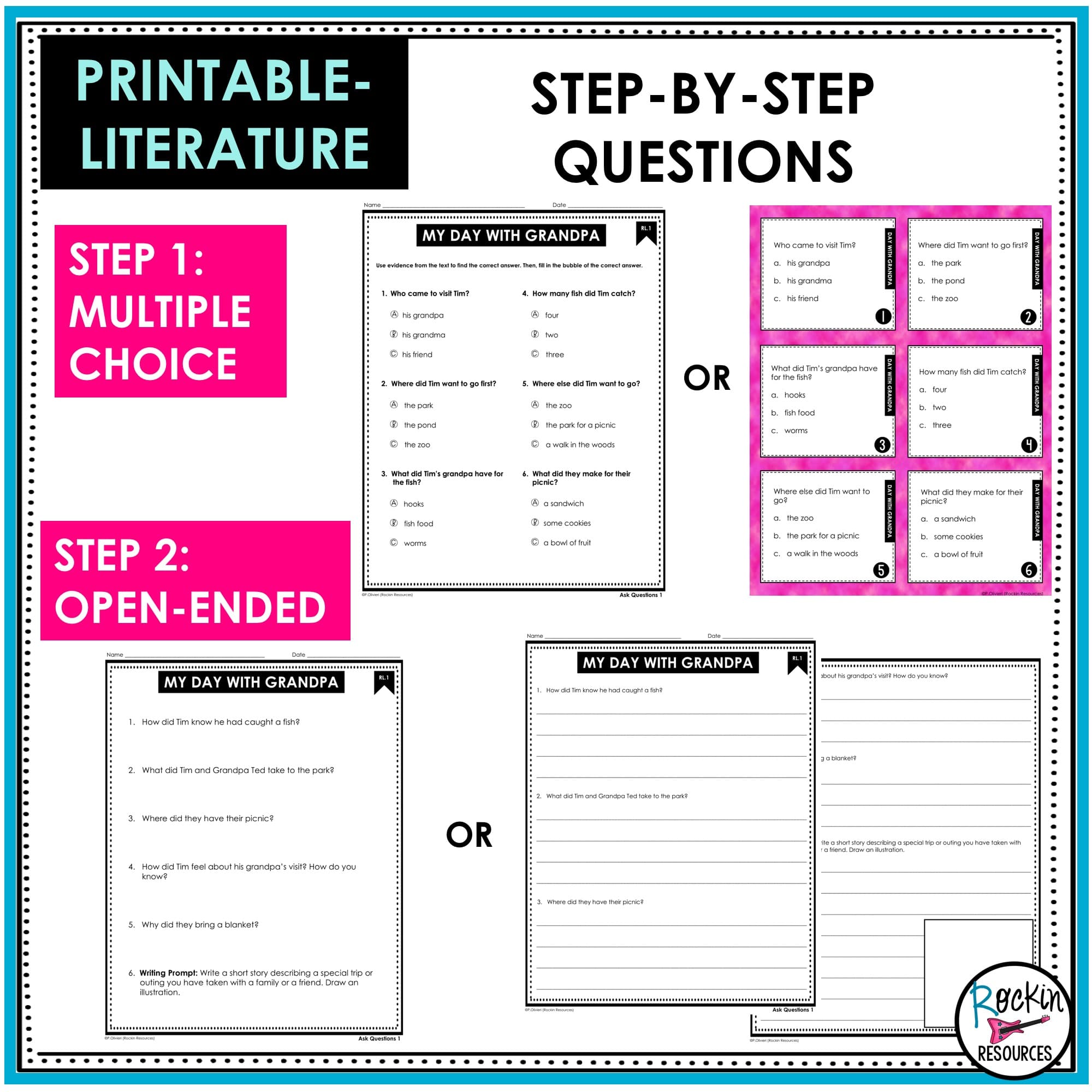2nd Grade Reading Comprehension Passages Bundle - Image 4