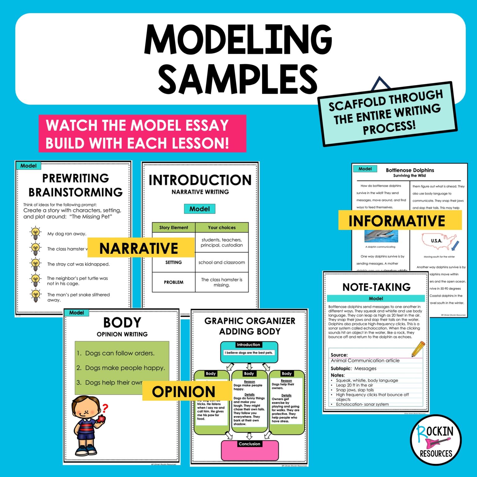 2nd Grade Step-by-Step Writing® Program - Rockin Resources