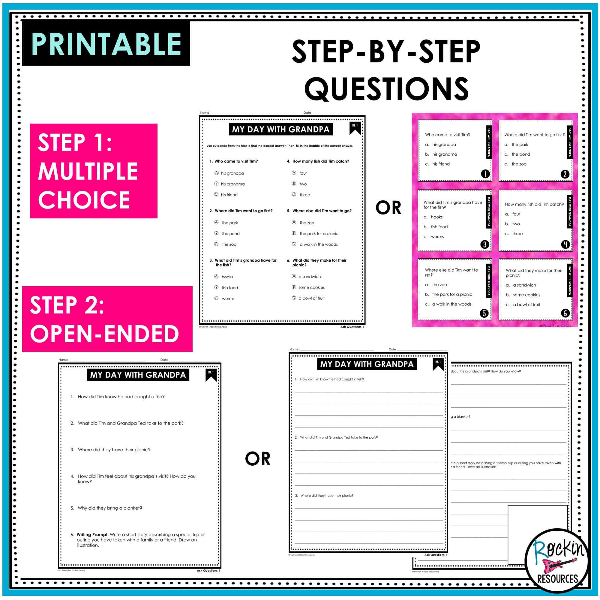 2nd Grade Literature Reading Comprehension Passages - Image 3