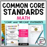 Common Core Standards "I can" and "We can" Statements 3rd Grade Math ...