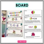 Common Core Standards "I can" and "We can" Statements 4th Grade Math ...