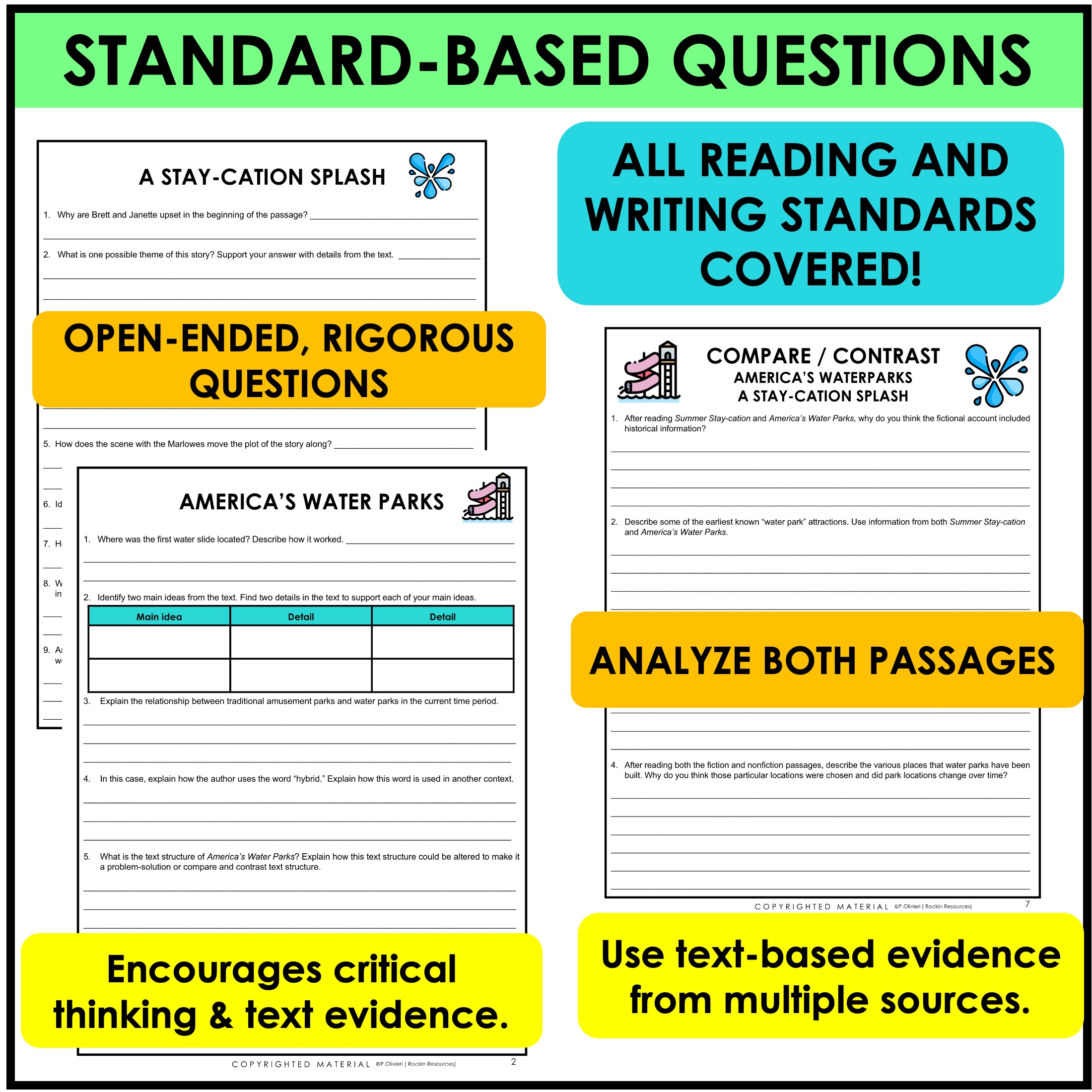 5TH GRADE REVIEW | END OF YEAR REVIEW | TEST PREP | SUMMER SLIDE - Image 3