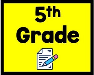 5th grade writing button 2026