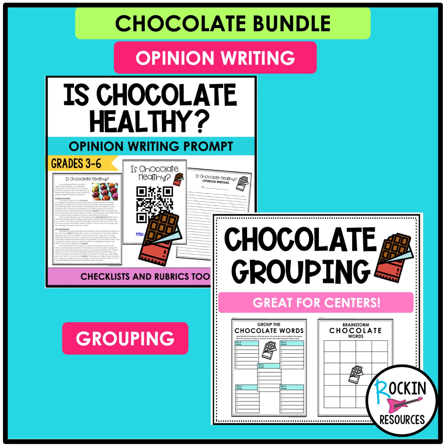 Chocolate Bundle – Chocolate-Themed Activities – Chocolate Novels – Chocolate Webquest - Image 3