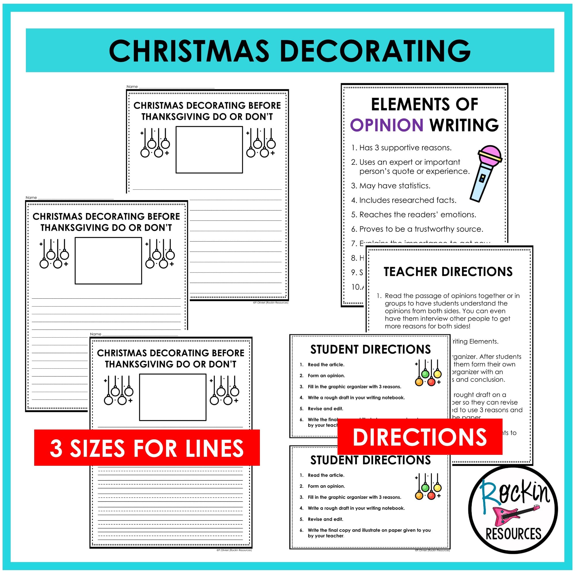 Christmas Literacy Bundle - Image 9