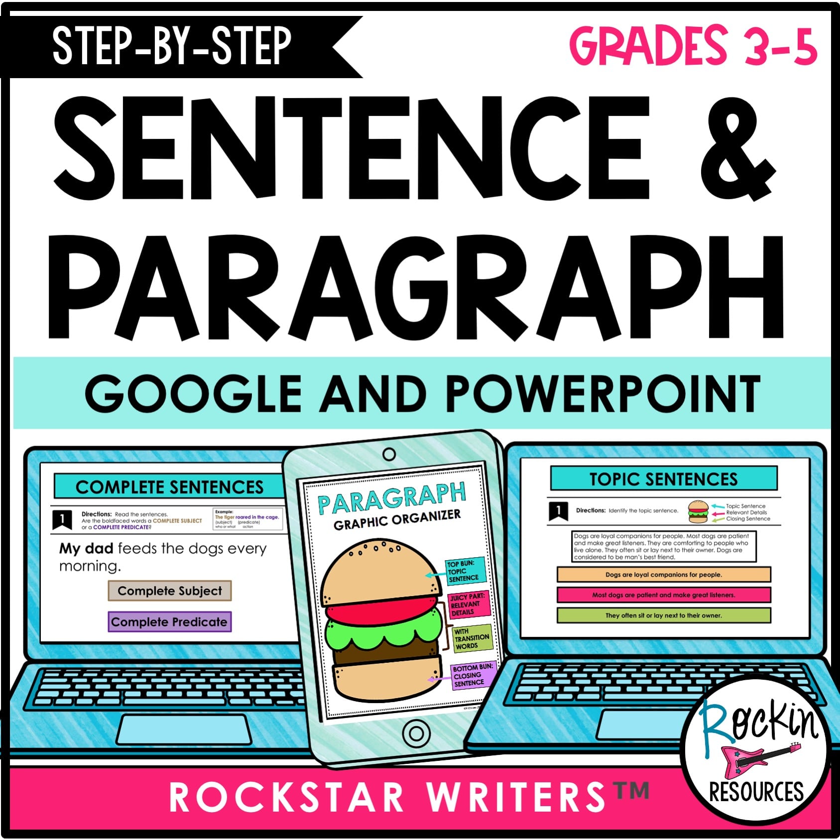 Sentence Structure and Paragraph Writing Google Version