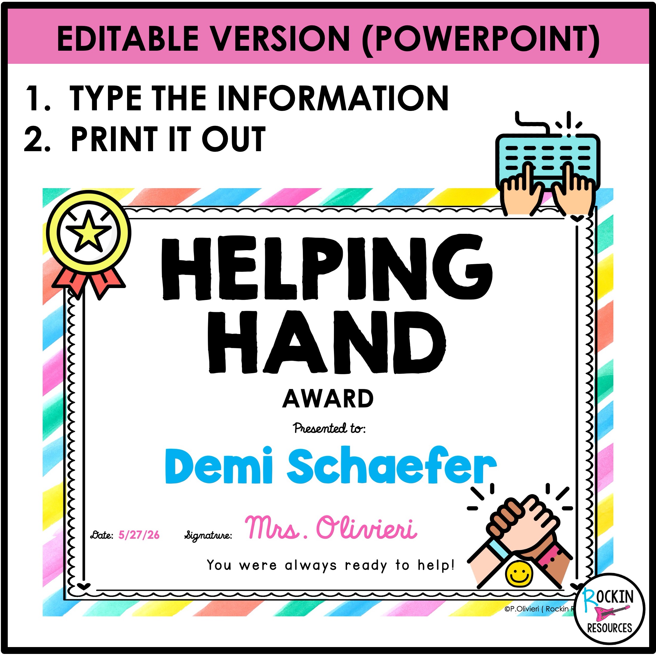 100+ End of Year Student Awards Mega Pack| Editable Certificates - Image 4