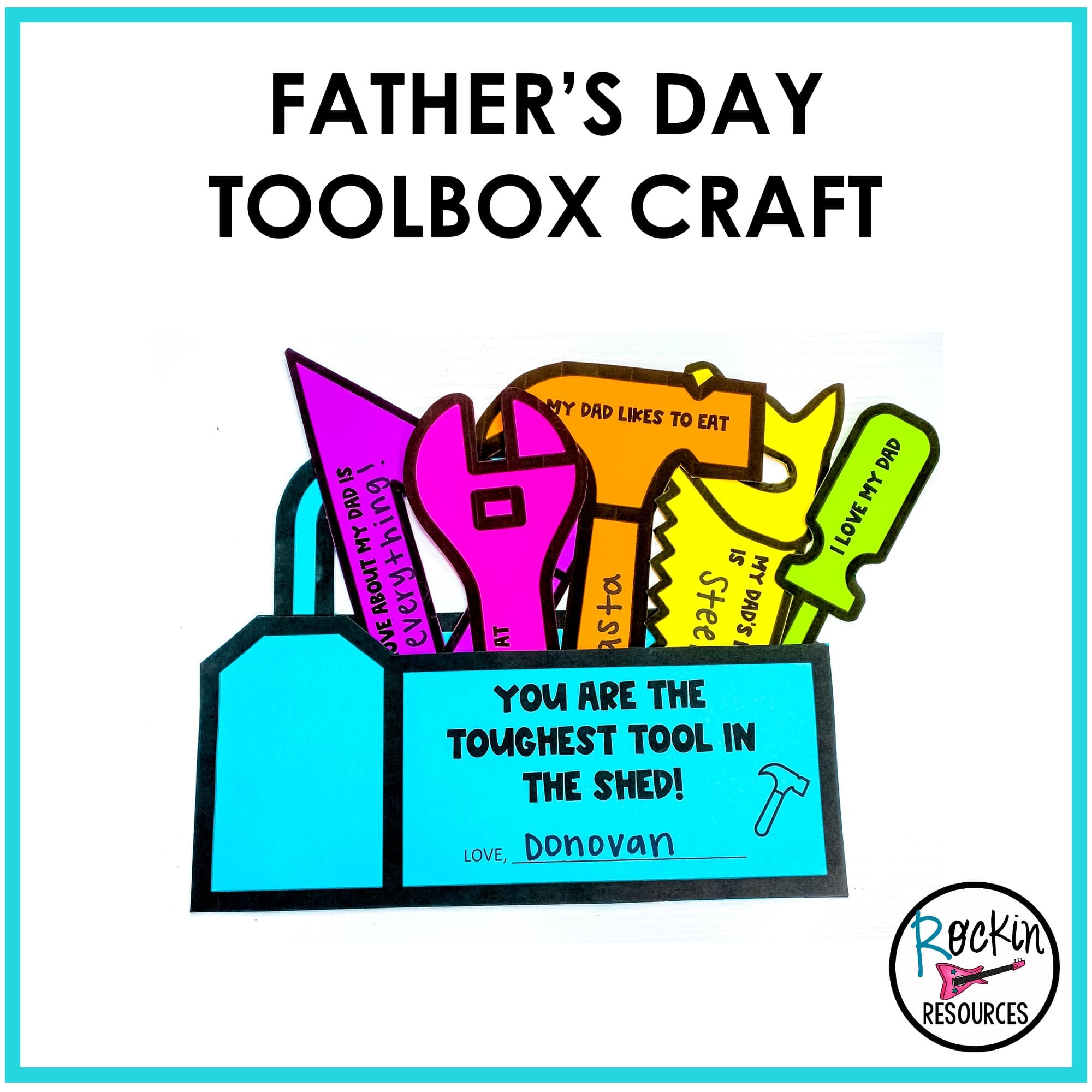 Father’s Day Activities | Father’s Day Craft | Father’s Day Booklet | Bundle - Image 3