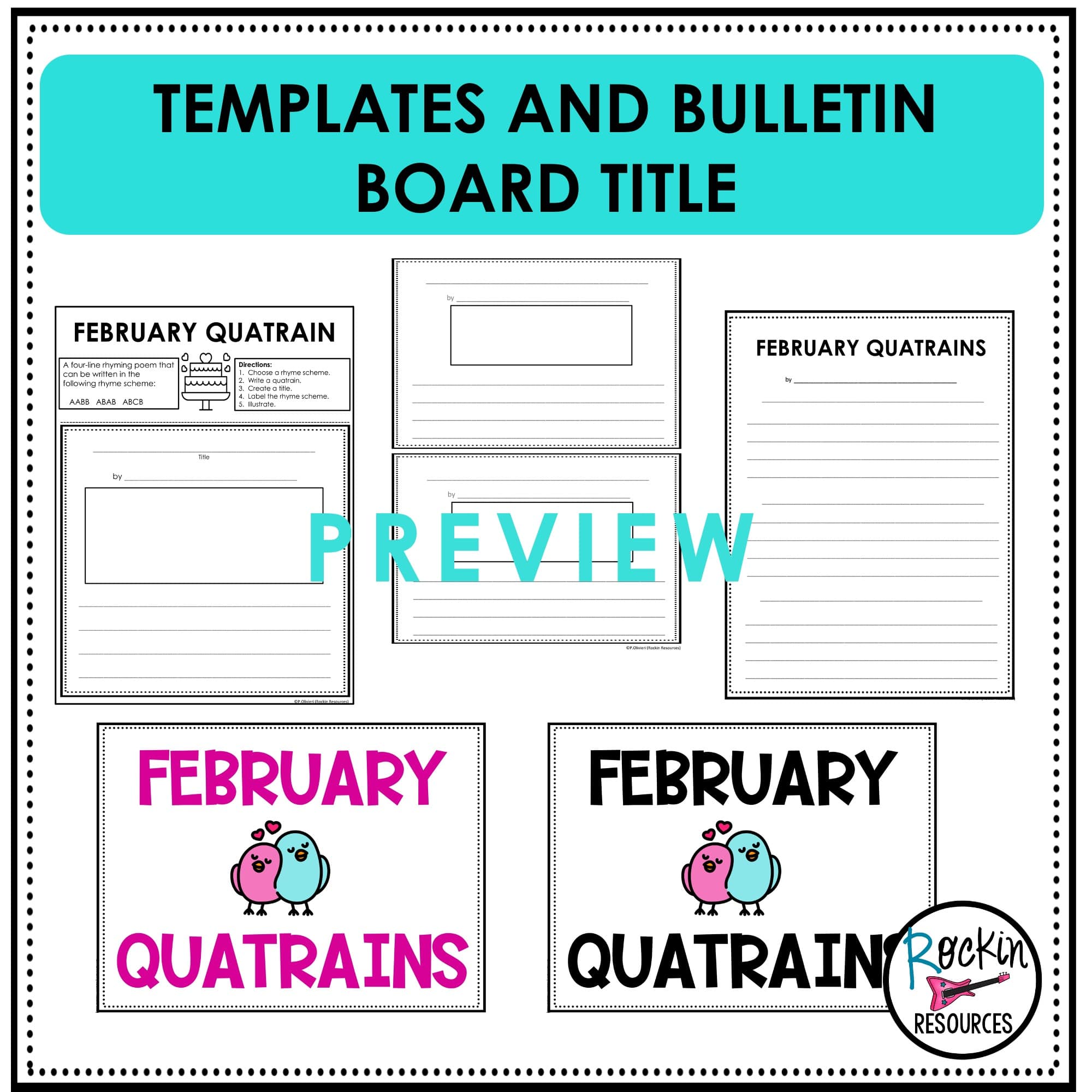 February Poem- Quatrain - Image 3