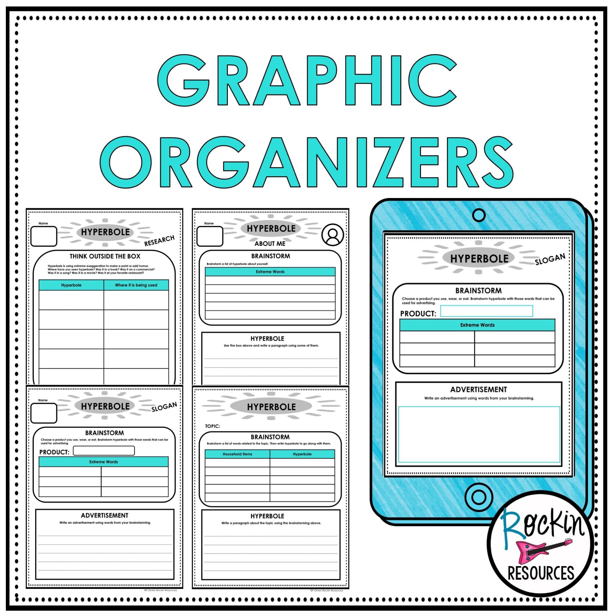 HYPERBOLE | FIGURATIVE LANGUAGE | DIGITAL AND PRINTABLE - Image 4