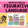 A blog post to teach figurative language in upper elementary classes.