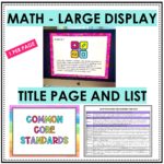 Common Core Standards "I can" and "We can" Statements 5th Grade ELA ...