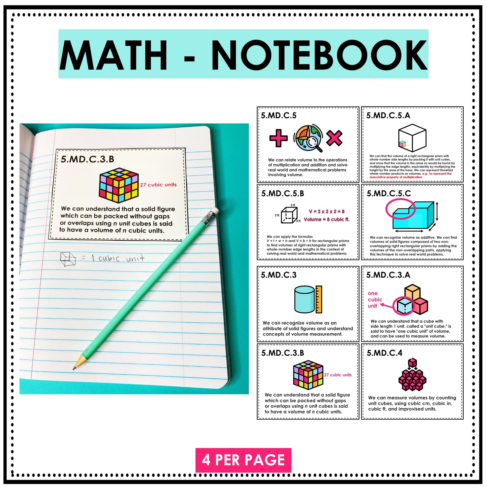 Common Core Standards “I can” and “We can” Statements 5th Grade ELA & Math - Image 6