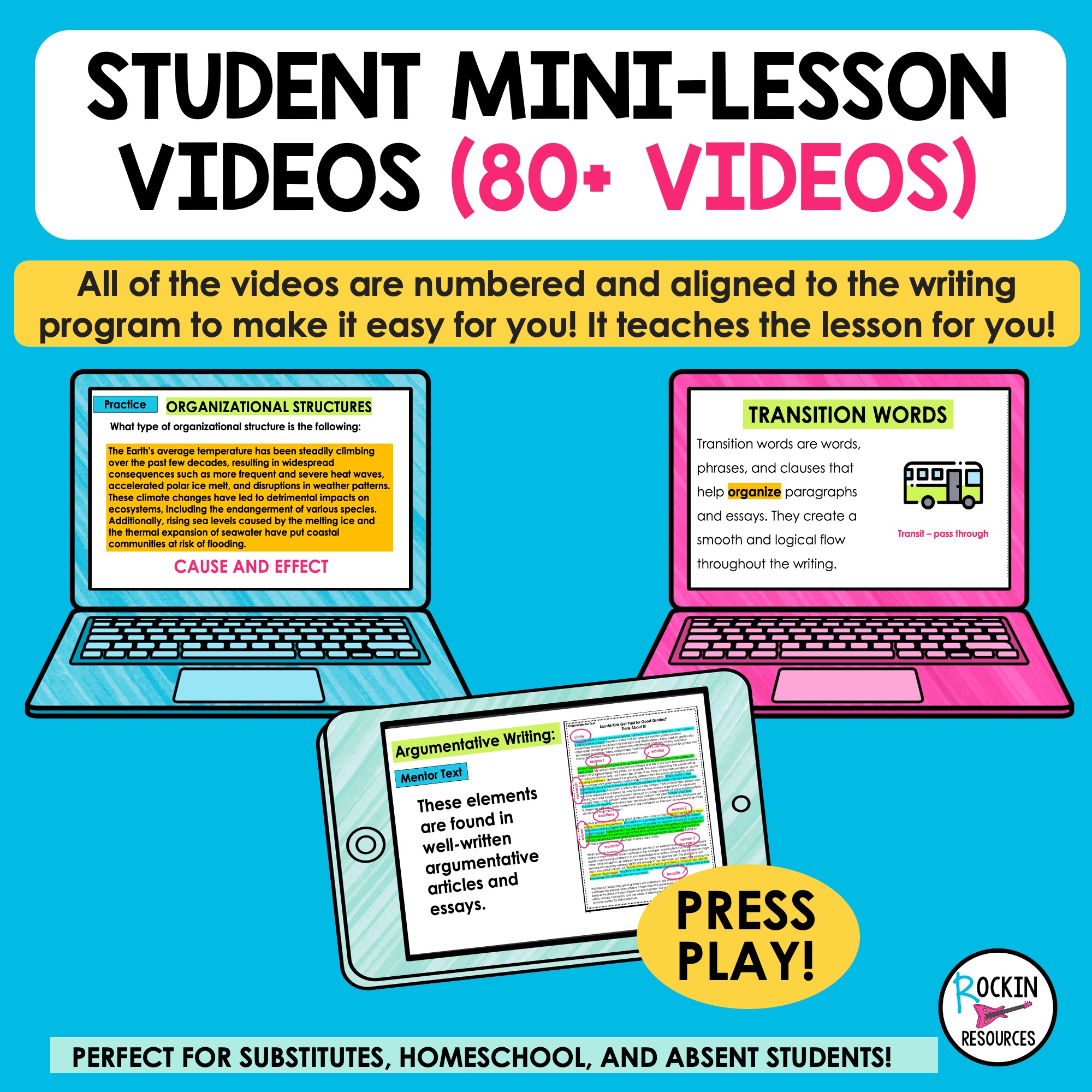 MIDDLE SCHOOL INTERACTIVE STEP-BY-STEP® WRITING PROGRAM ULTIMATE BUNDLE - Image 12