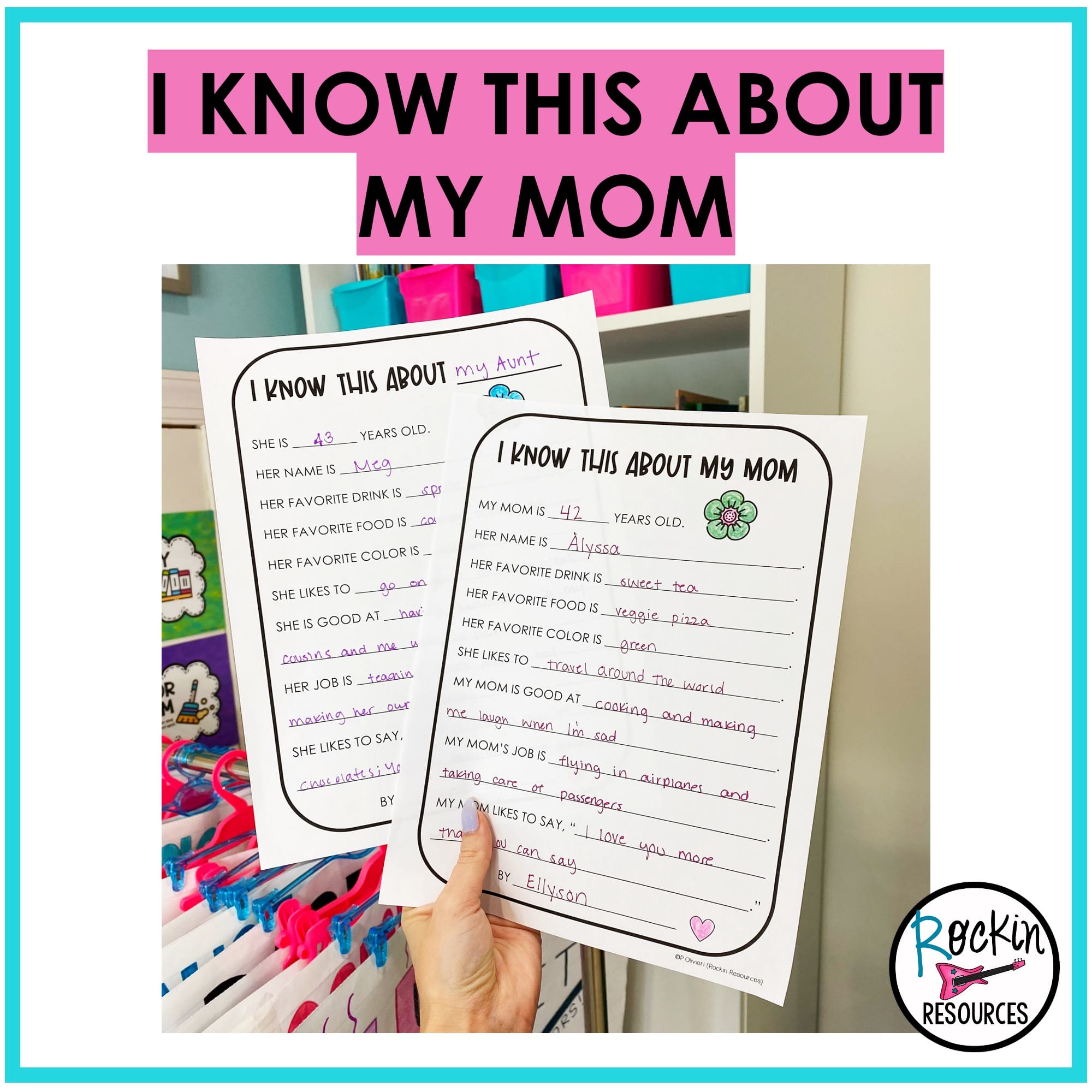 Mother's Day Crafts | Mother's Day Activities | Mother's Day Booklet | Bundle - Image 7