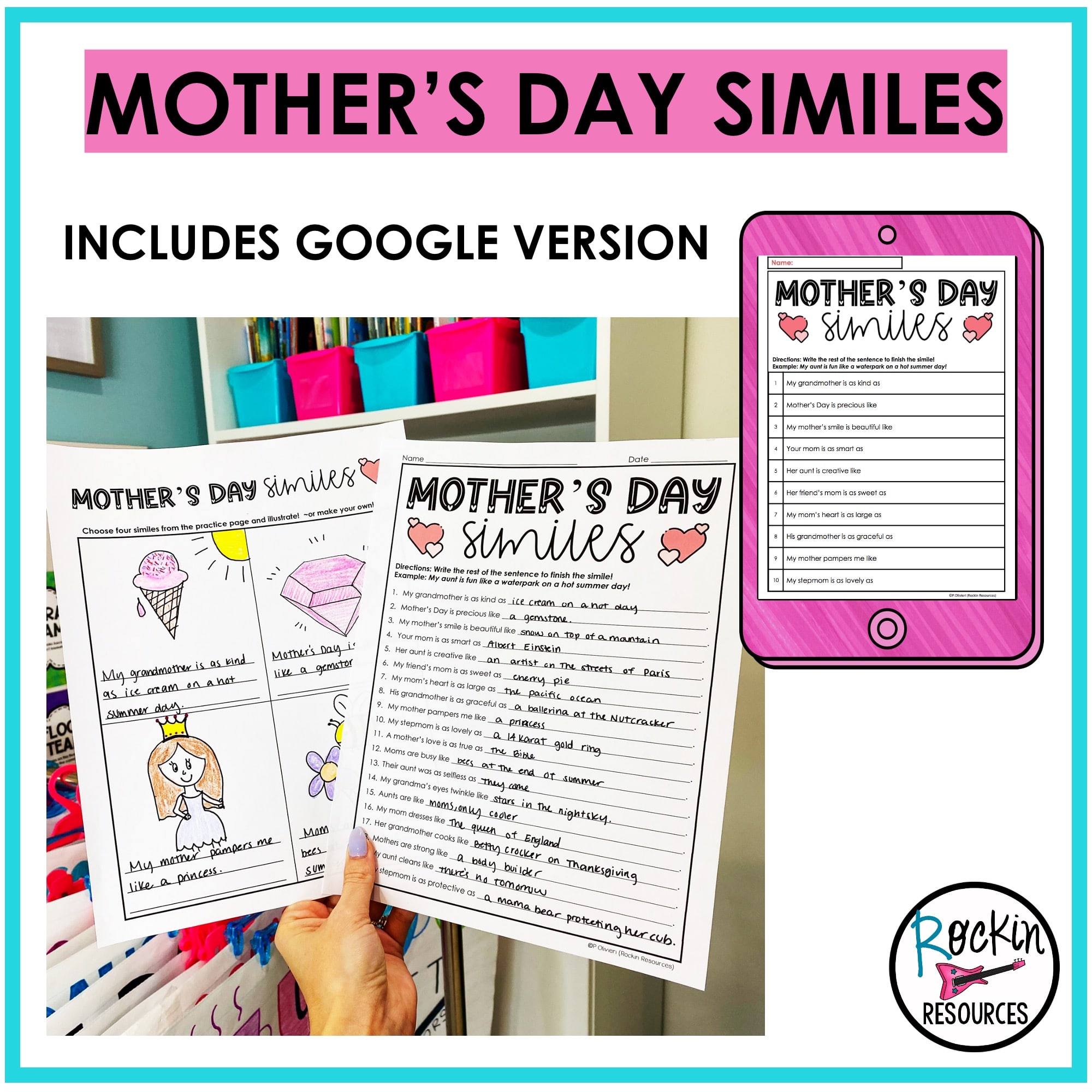 Mother's Day Crafts | Mother's Day Activities | Mother's Day Booklet | Bundle - Image 3