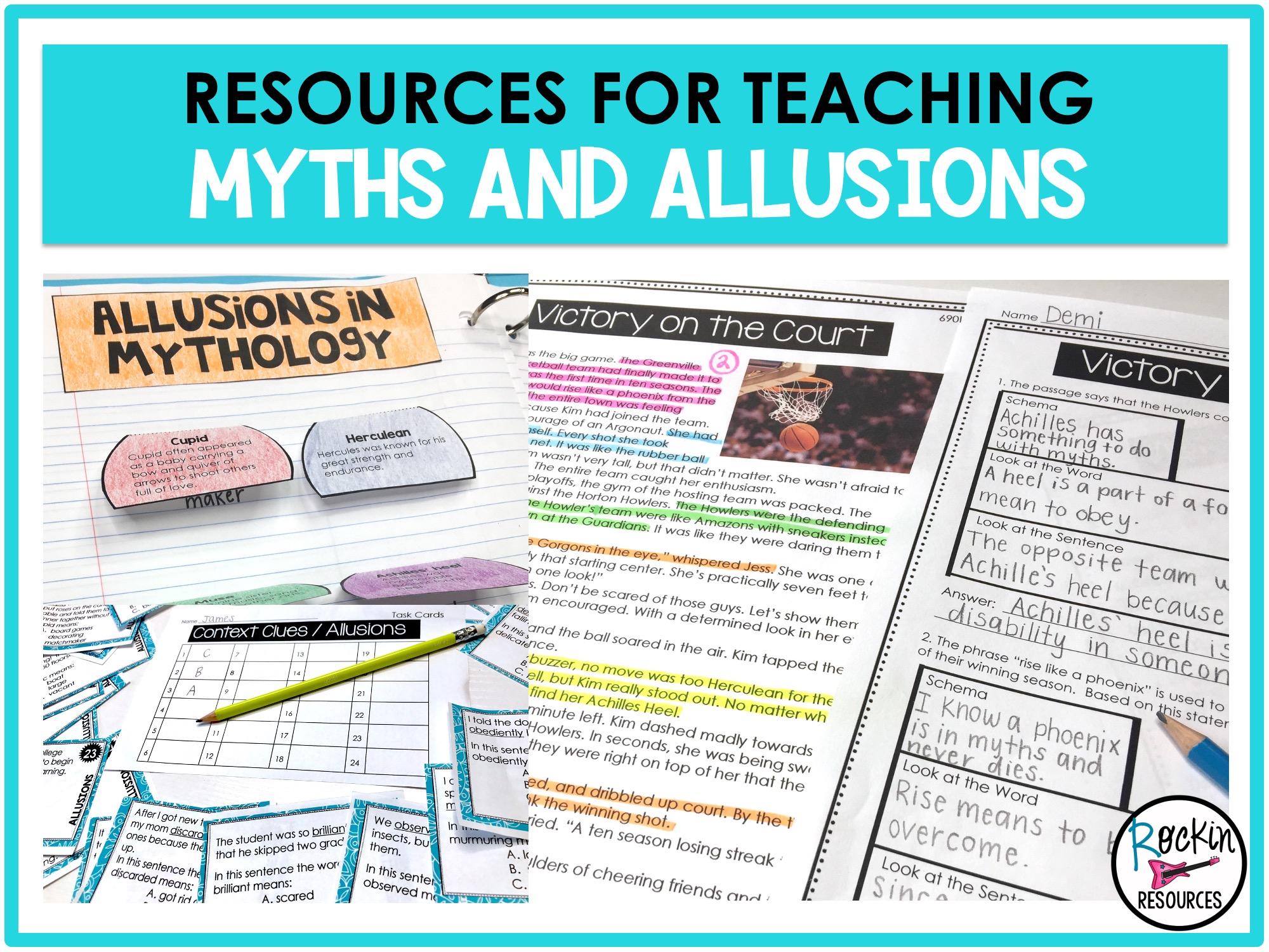 MYTHS AND ALLUSIONS (1)