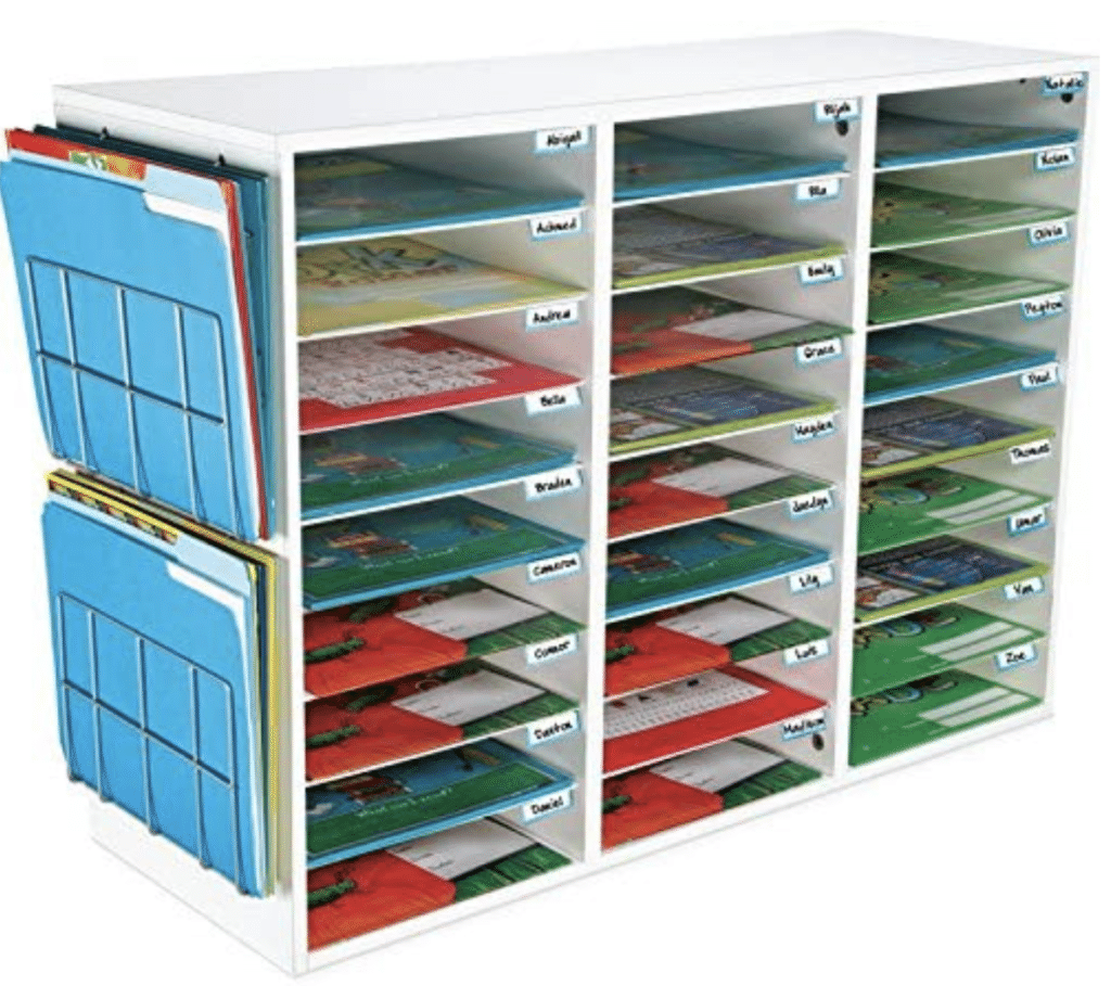 Mail Slots _ Wood Organizer