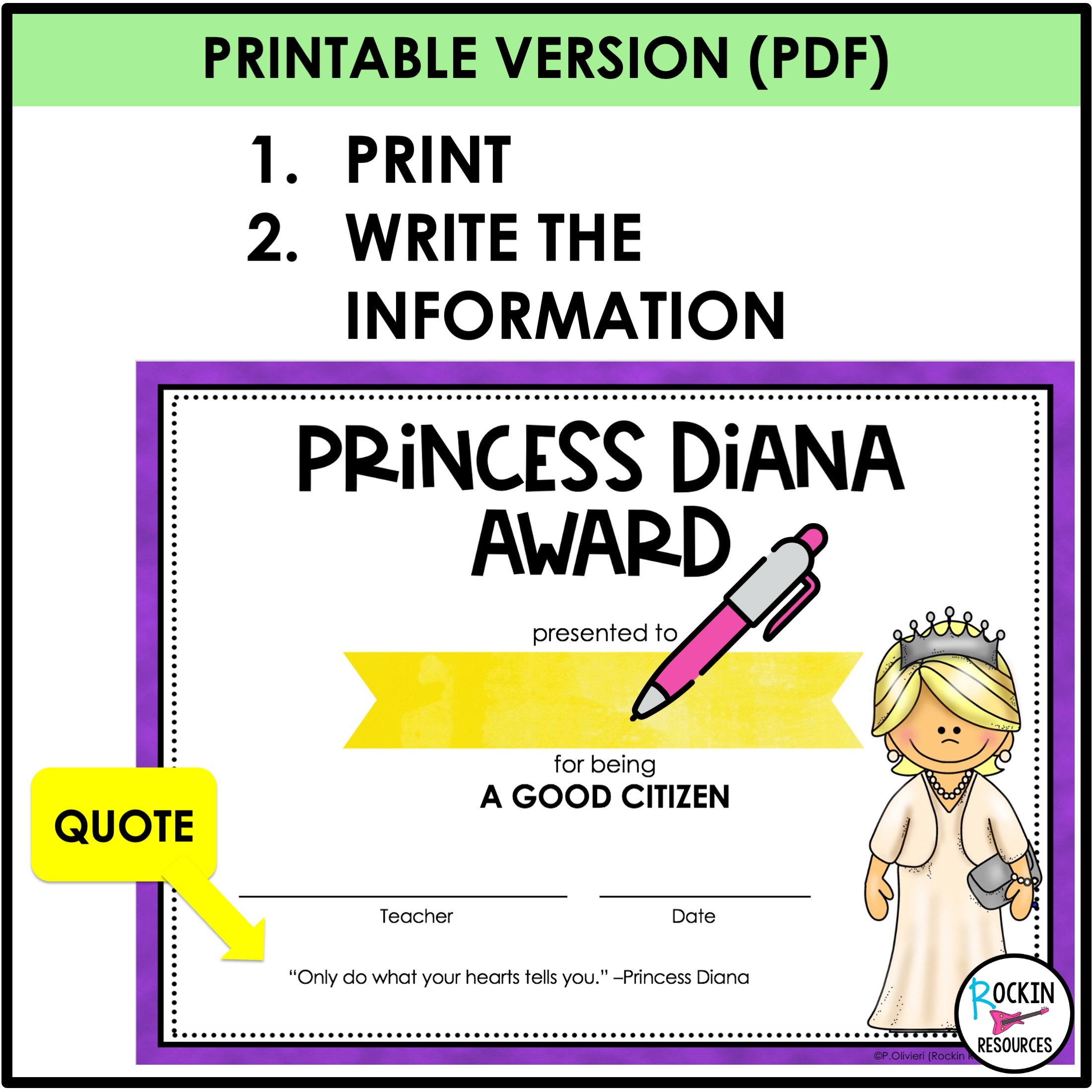 Digital End of Year Awards - Notable People (Editable) - Image 4