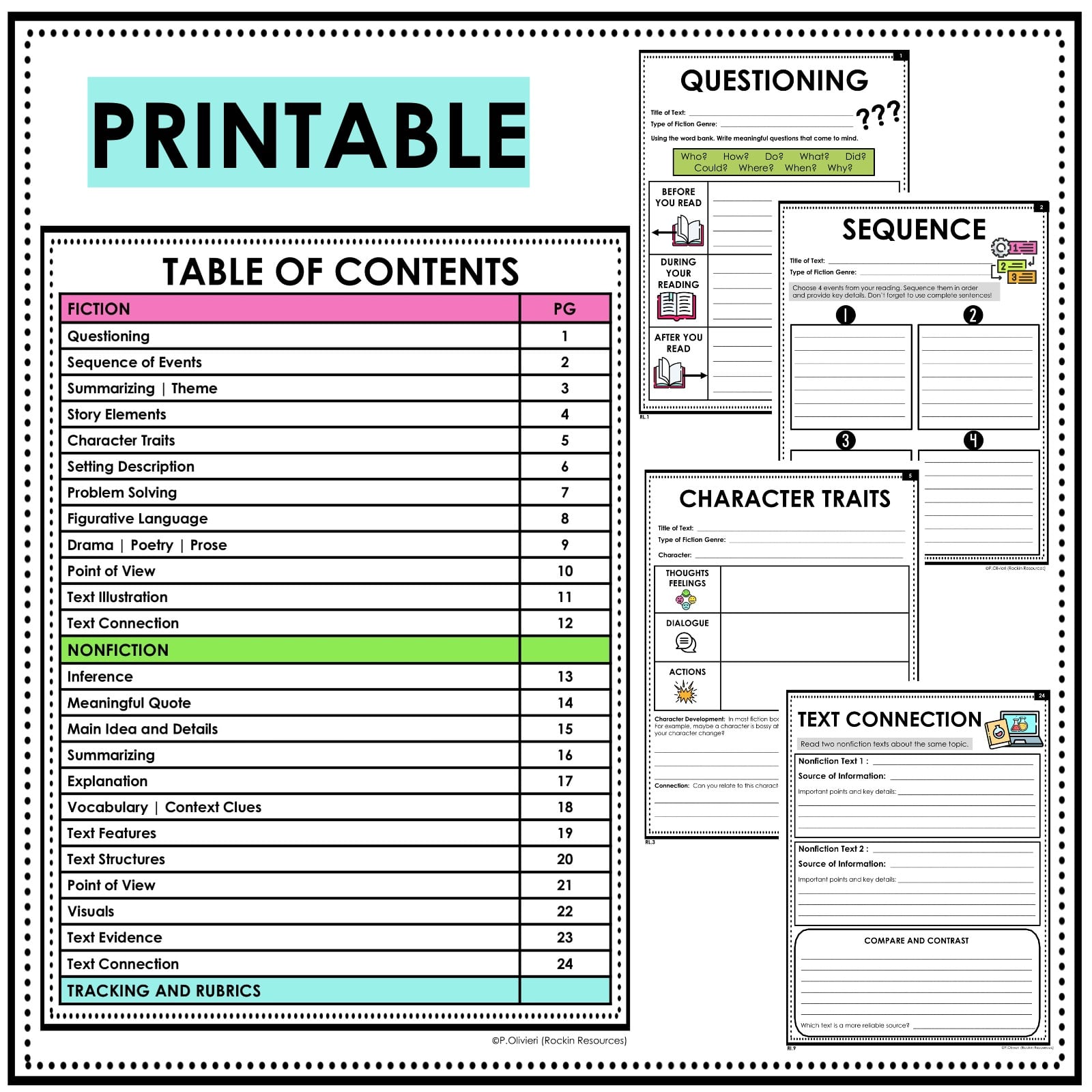 Reading Response Notebook - Image 3