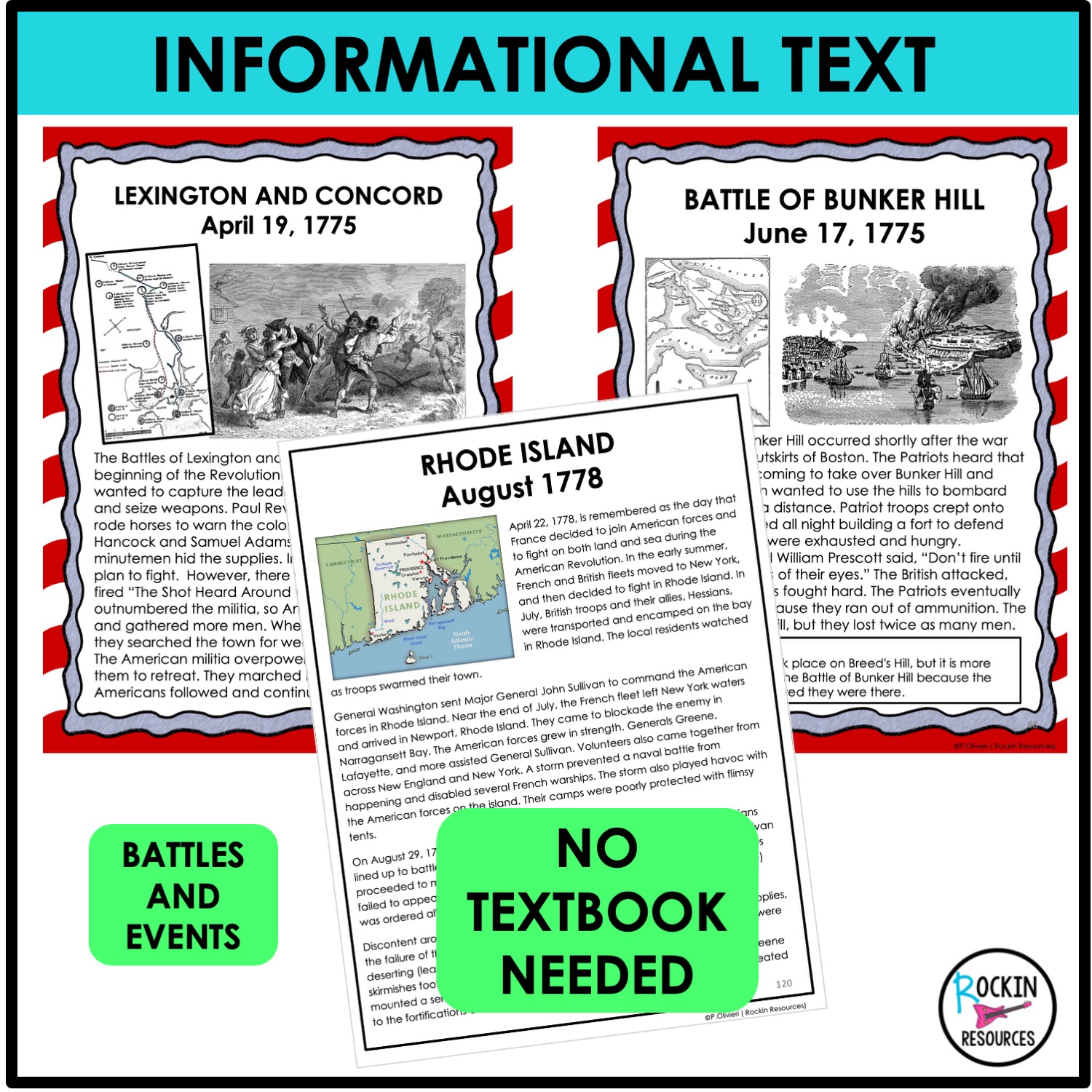 Revolutionary War Battles and Events - Image 2