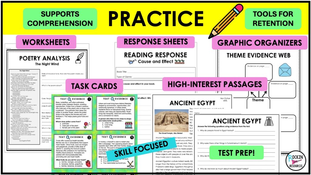 Step-By-Step Reading with Interactive Notebooks - Rockin Resources