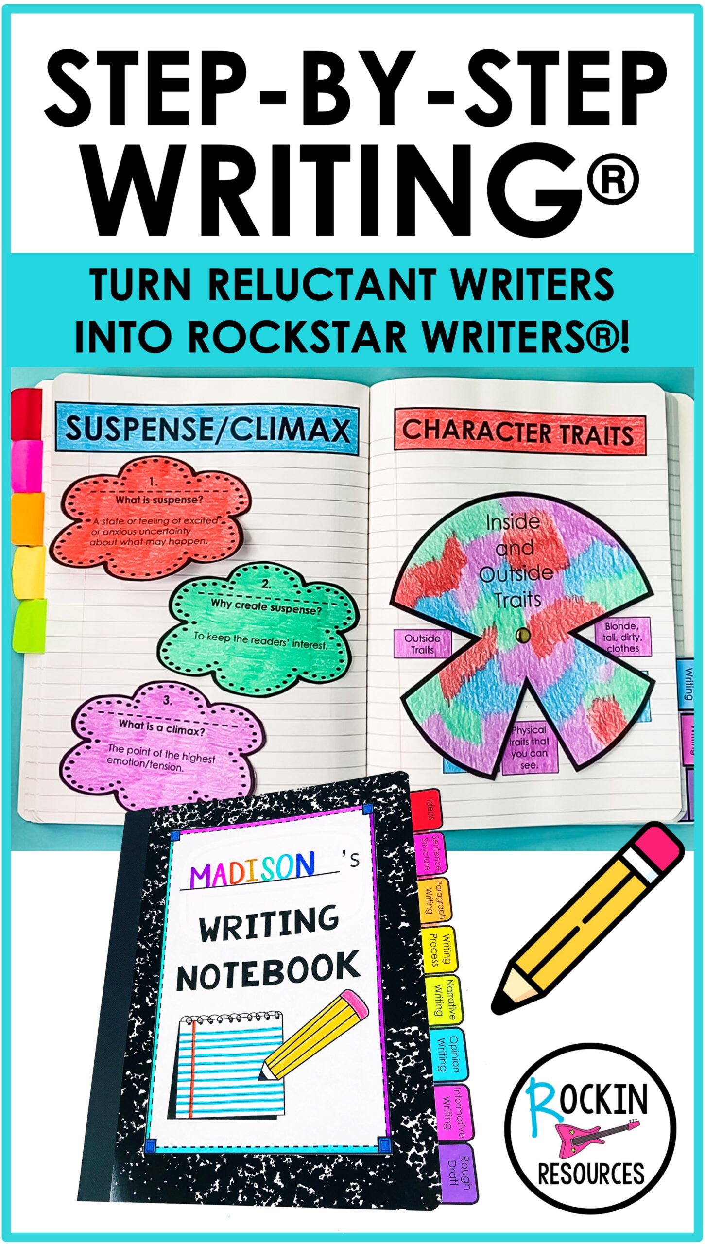 STEP BY STEP WRITING PIN
