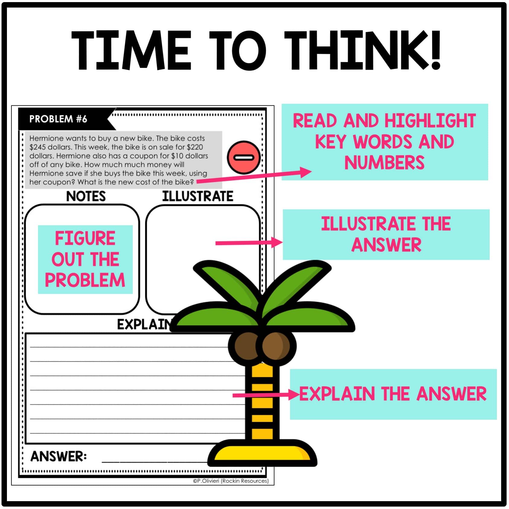 Summer Math Word Problems - Easy to Difficult! - Image 2