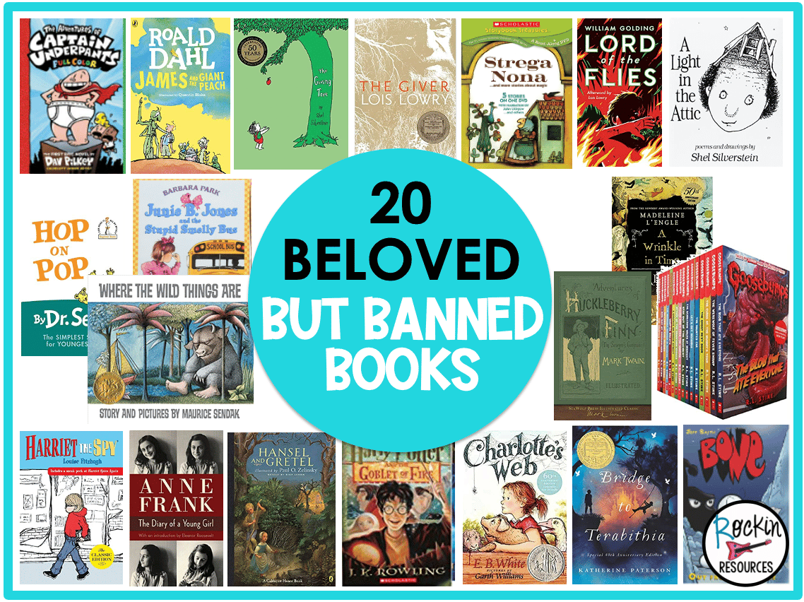 20 BELOVED BUT BANNED BOOKS - Rockin Resources