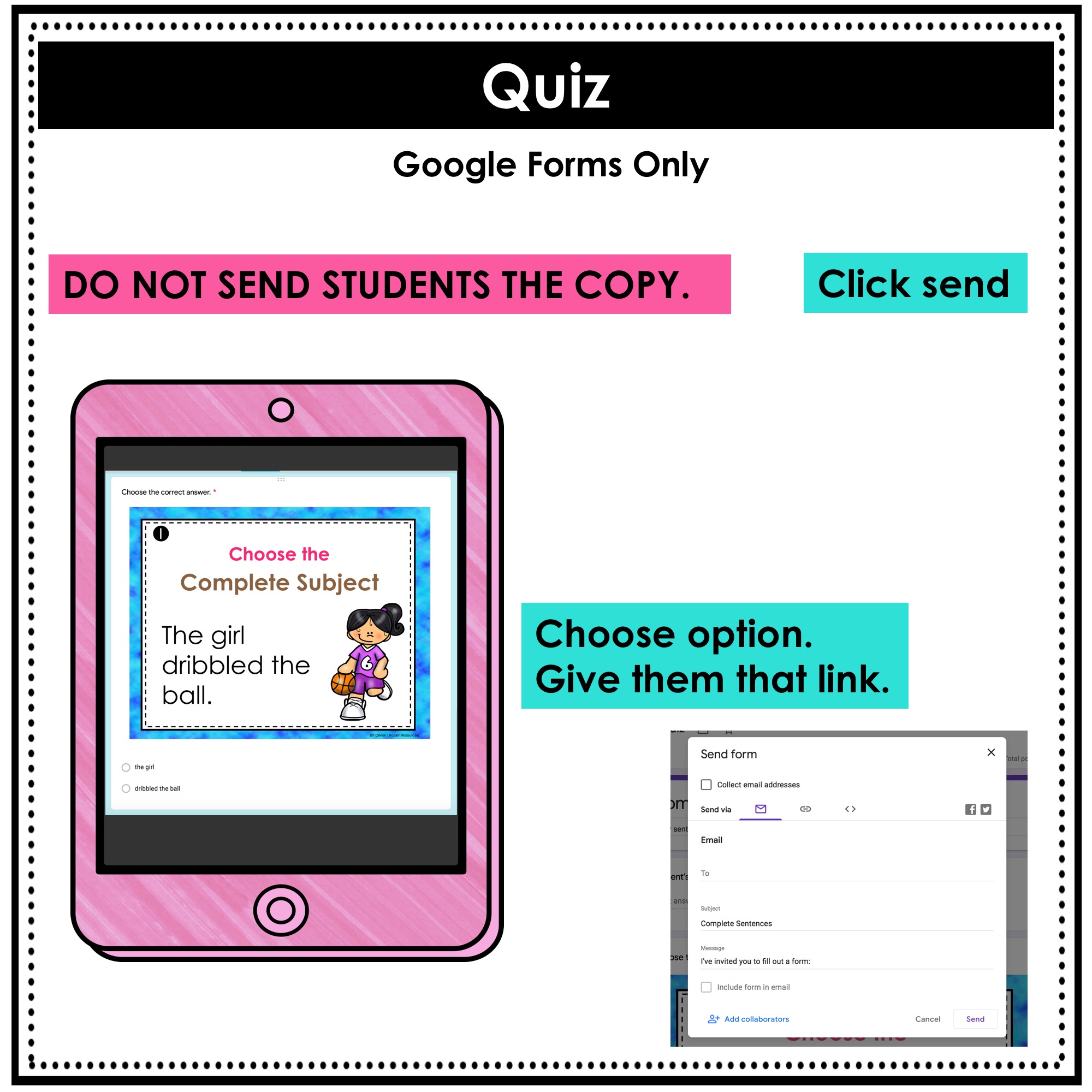 3rd Grade Digital Step-by-Step Simple Sentences Practice - Image 6
