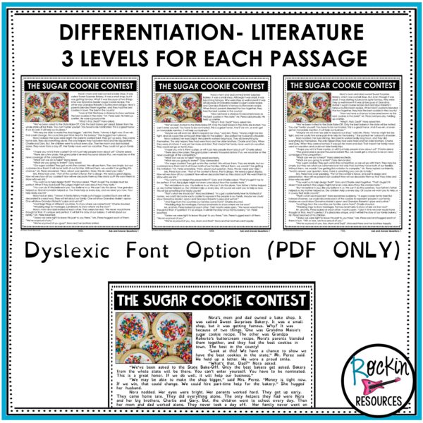 3rd Grade Reading Comprehension Passages Bundle - Rockin Resources