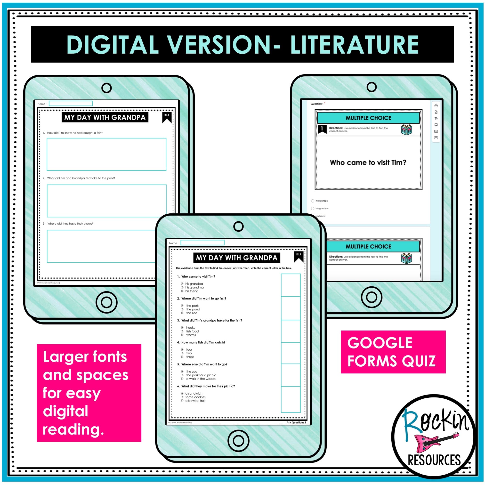 2nd Grade Reading Comprehension Passages Bundle - Image 6