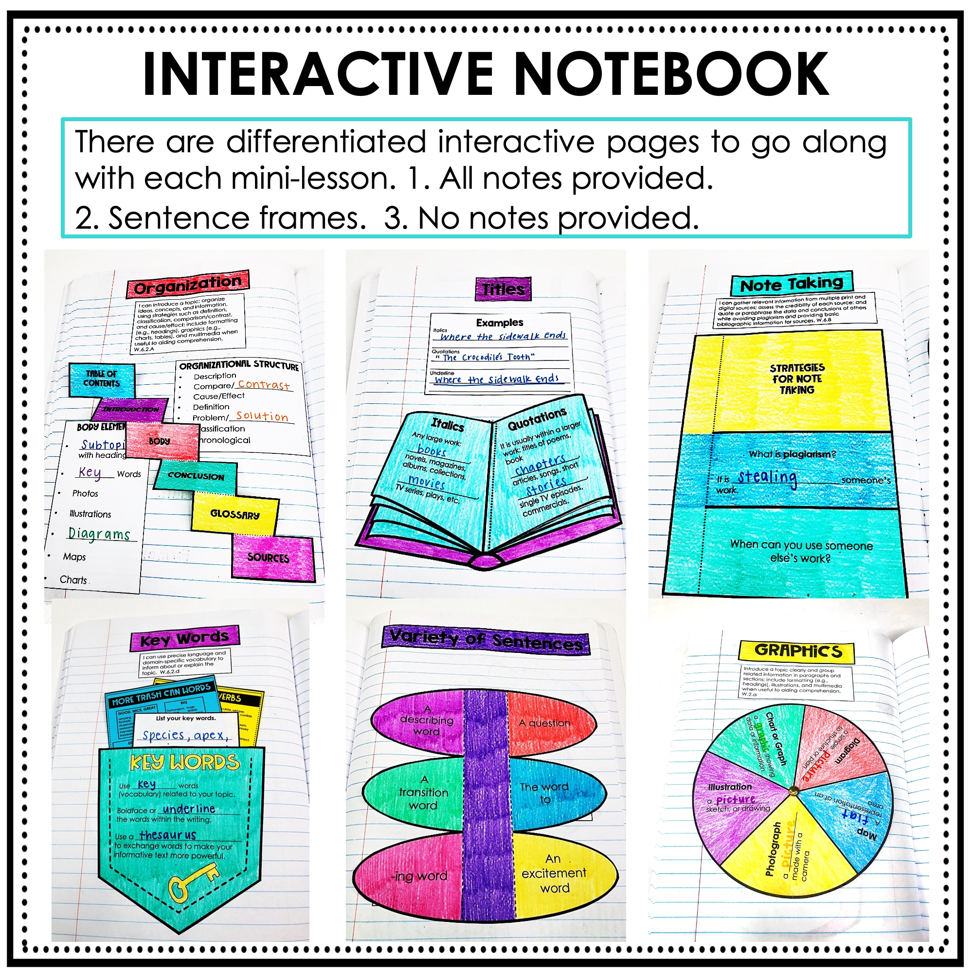 8th Grade Informative Writing, 8th Grade Writing, Middle School Writing - Image 8