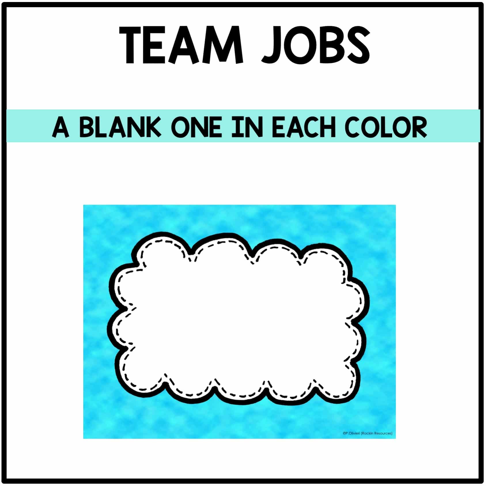 Editable Classroom Team Jobs - Image 4
