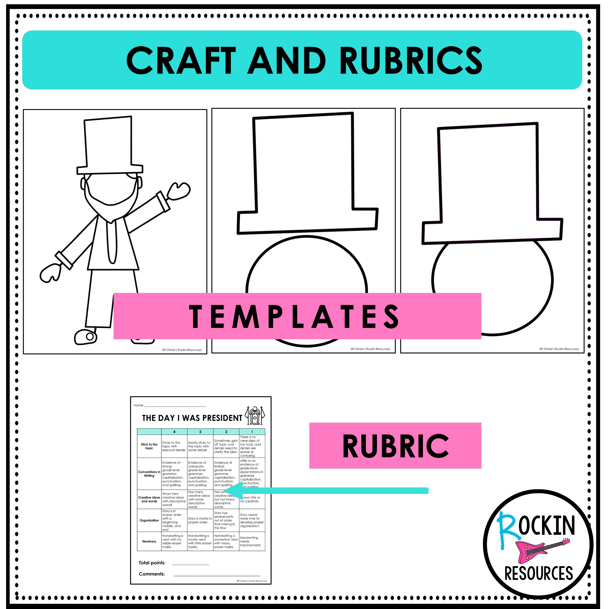 Presidents' Day- The Day I Was President Narrative Writing Activity - Image 4