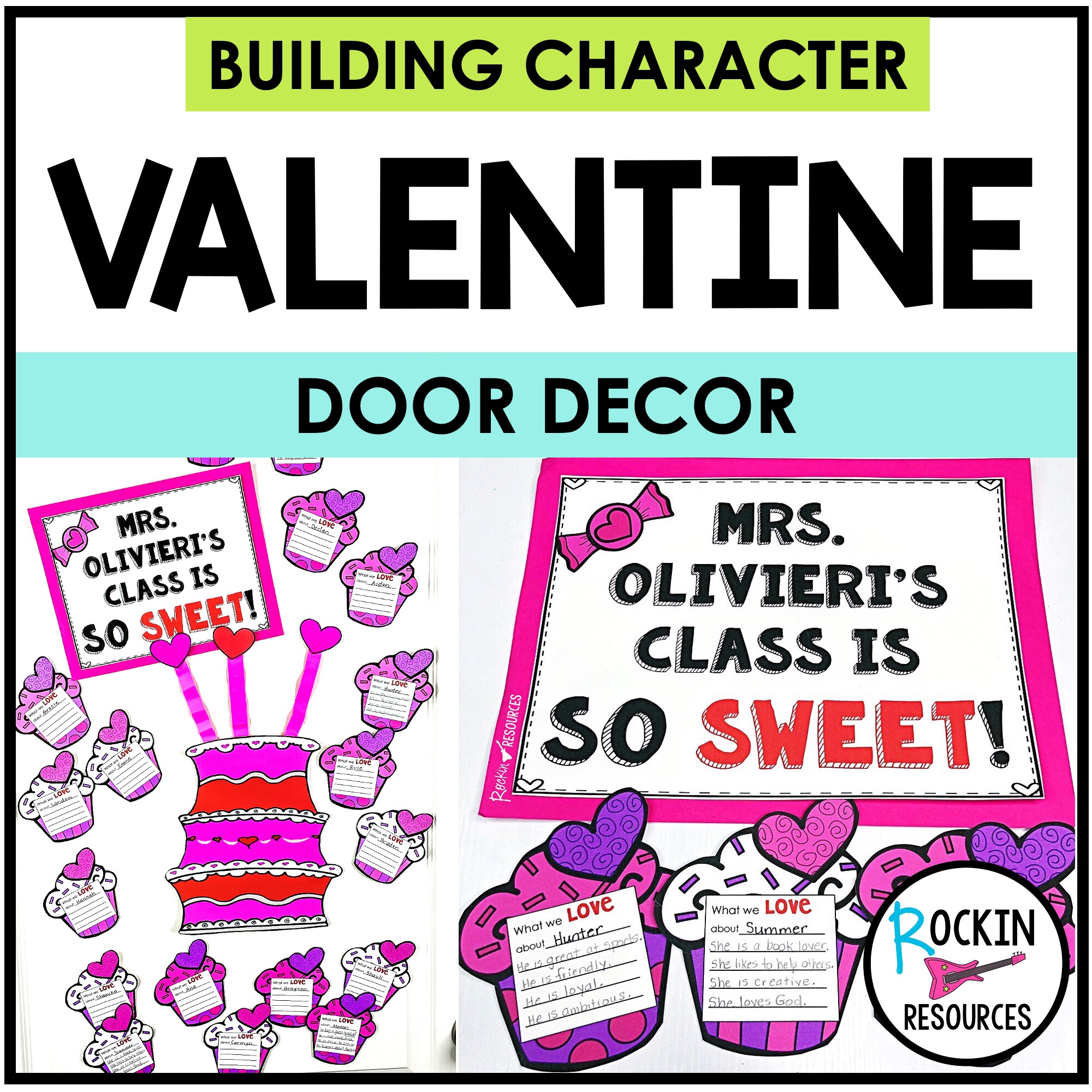 Monthly Door Decor or Bulletin Board for Character Education - Image 8