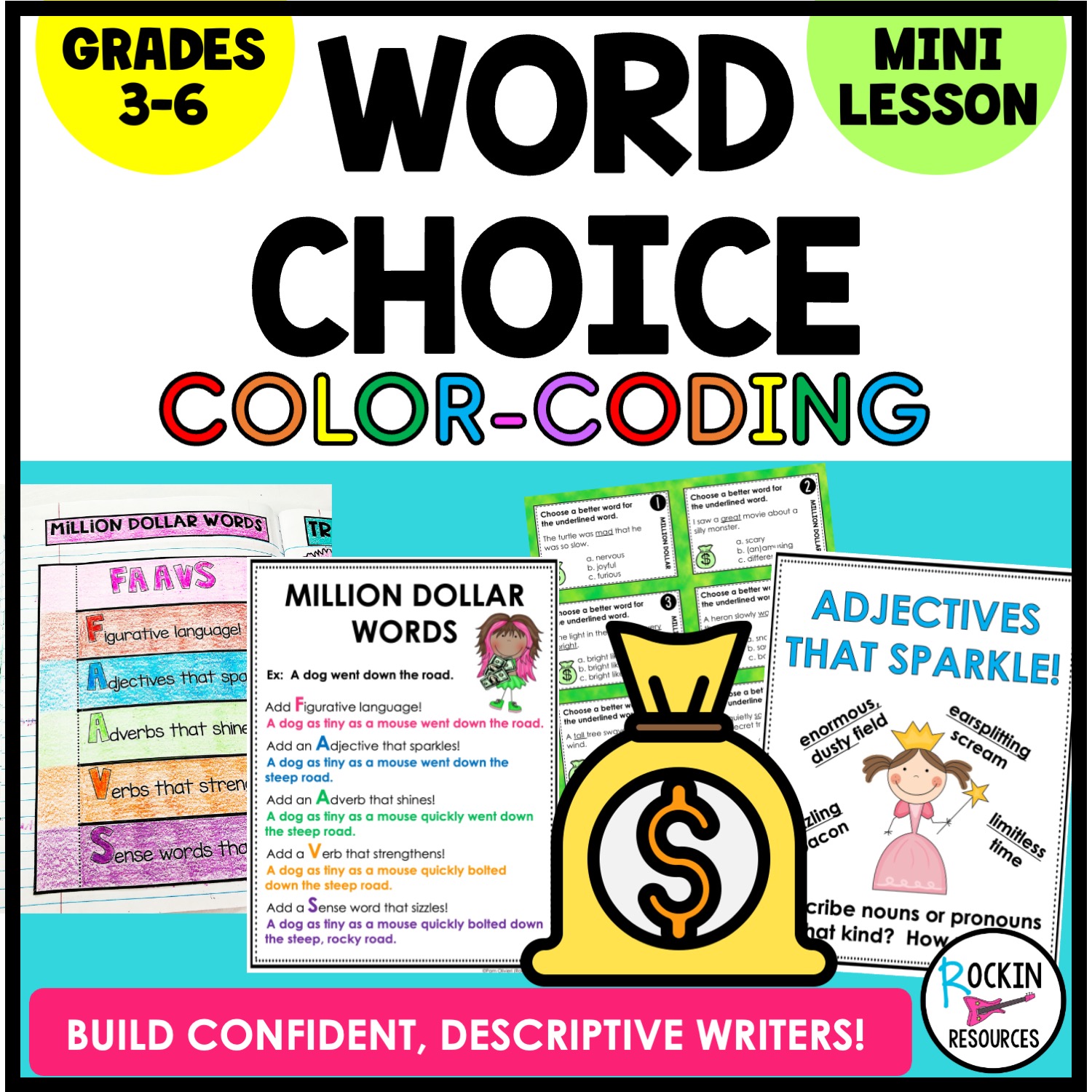 Word Choice Using Million Dollar Words