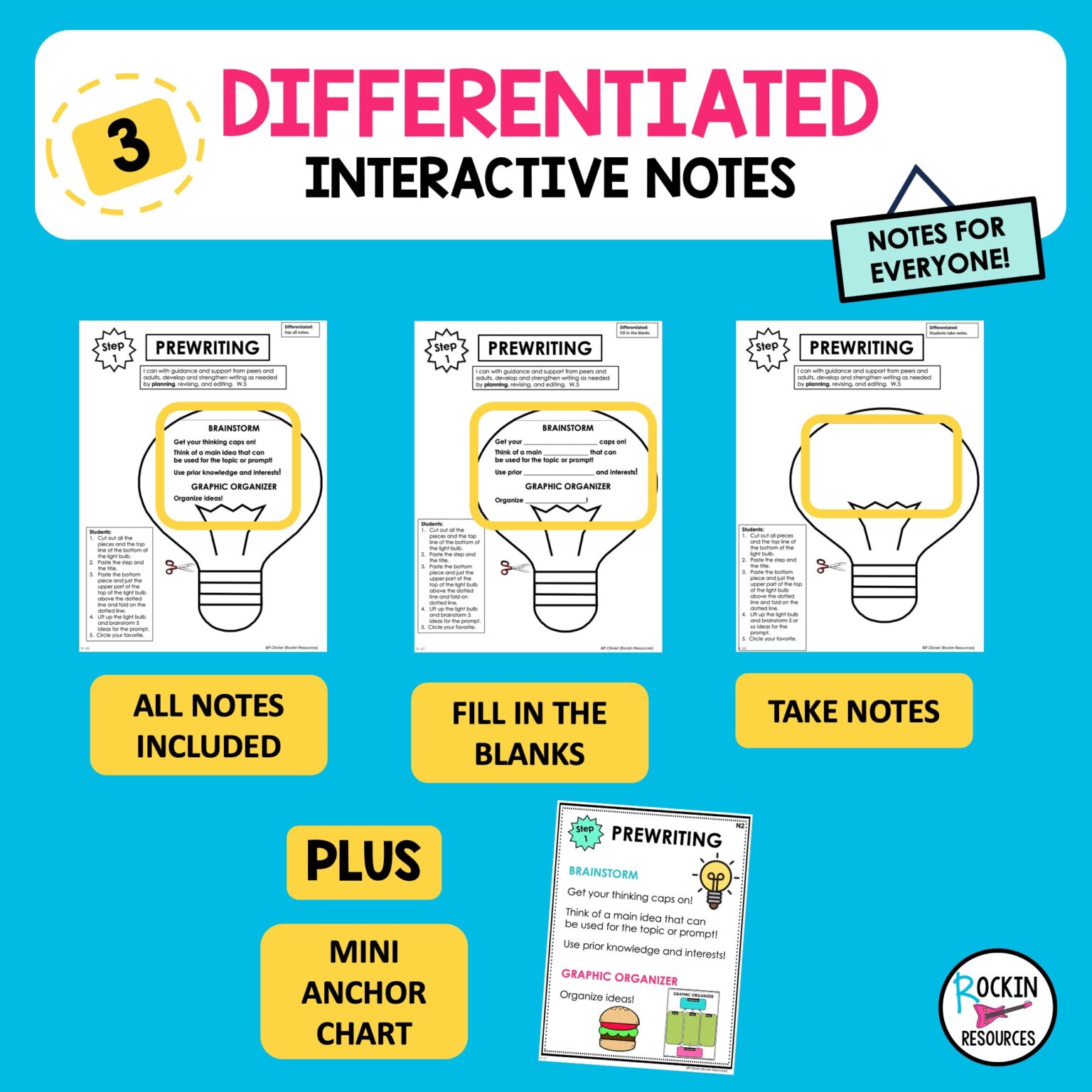 Upper Elementary STEP-BY-STEP WRITING® Grades 3-5 - Rockin Resources