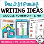 Brainstorming Writing Ideas | DISTANCE LEARNING | GOOGLE - Rockin Resources