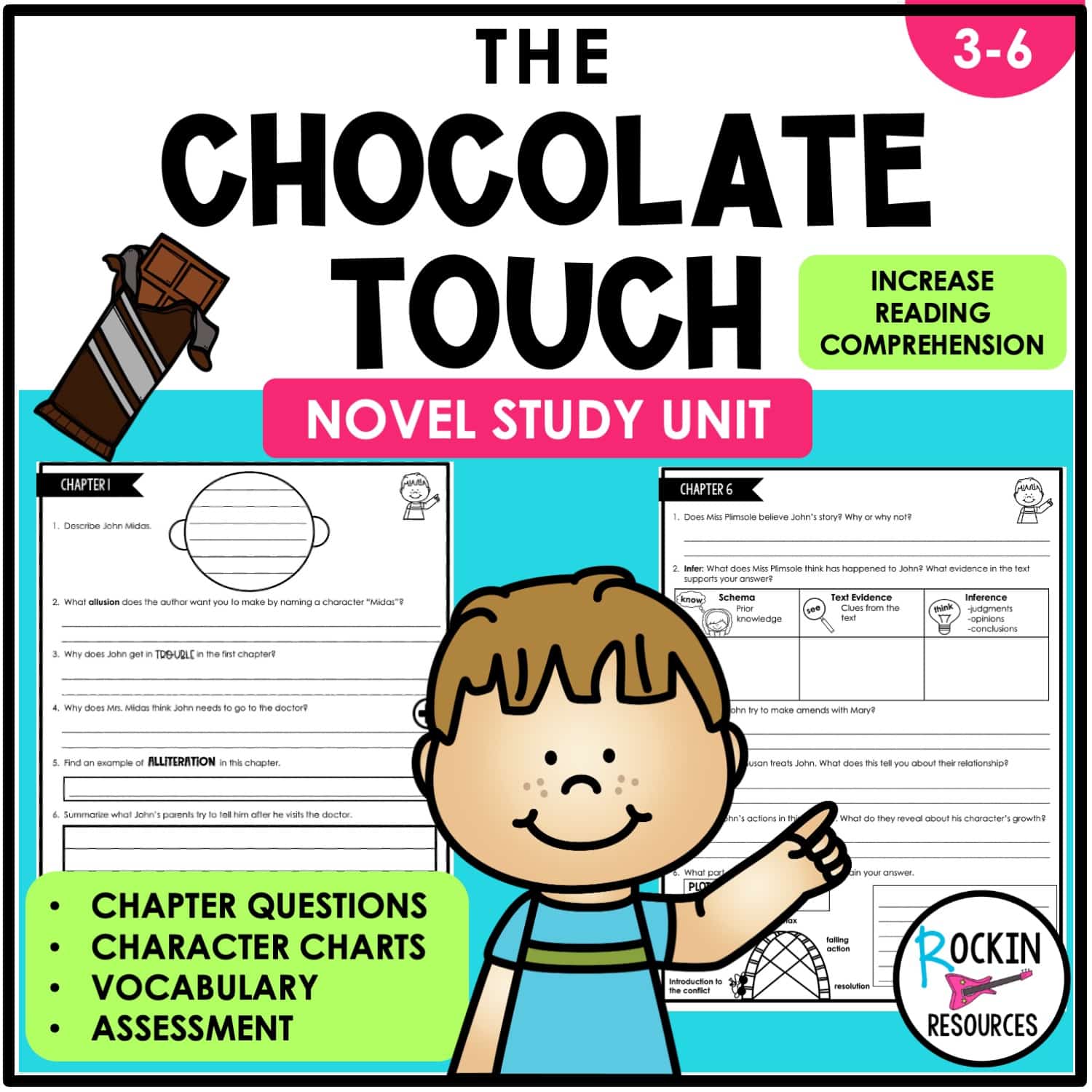 The Chocolate Touch Novel Unit
