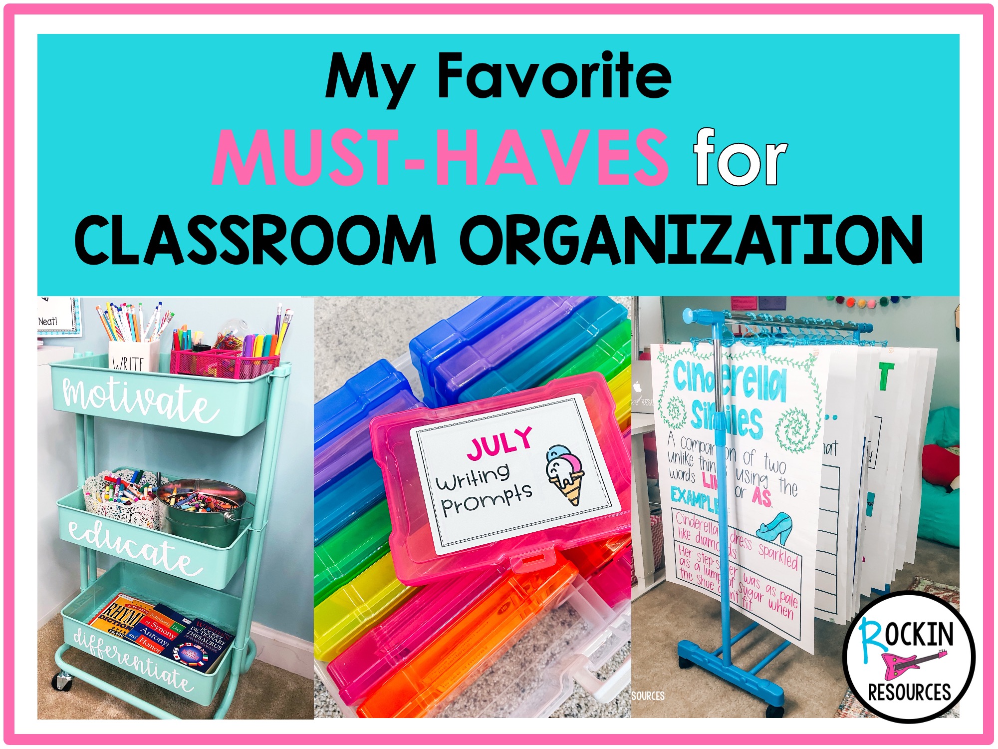 favorite must haves organization blog