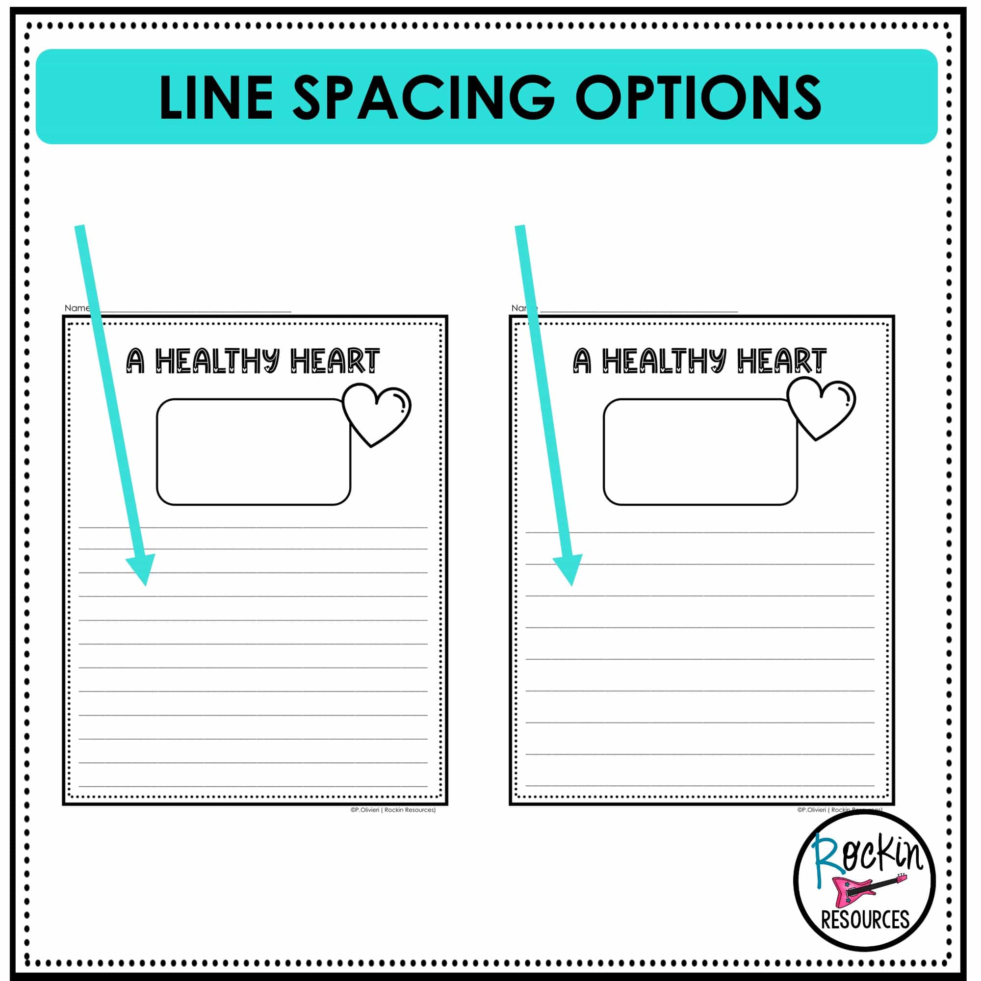 Informational Text and Informative Writing (Healthy Heart) - Image 3