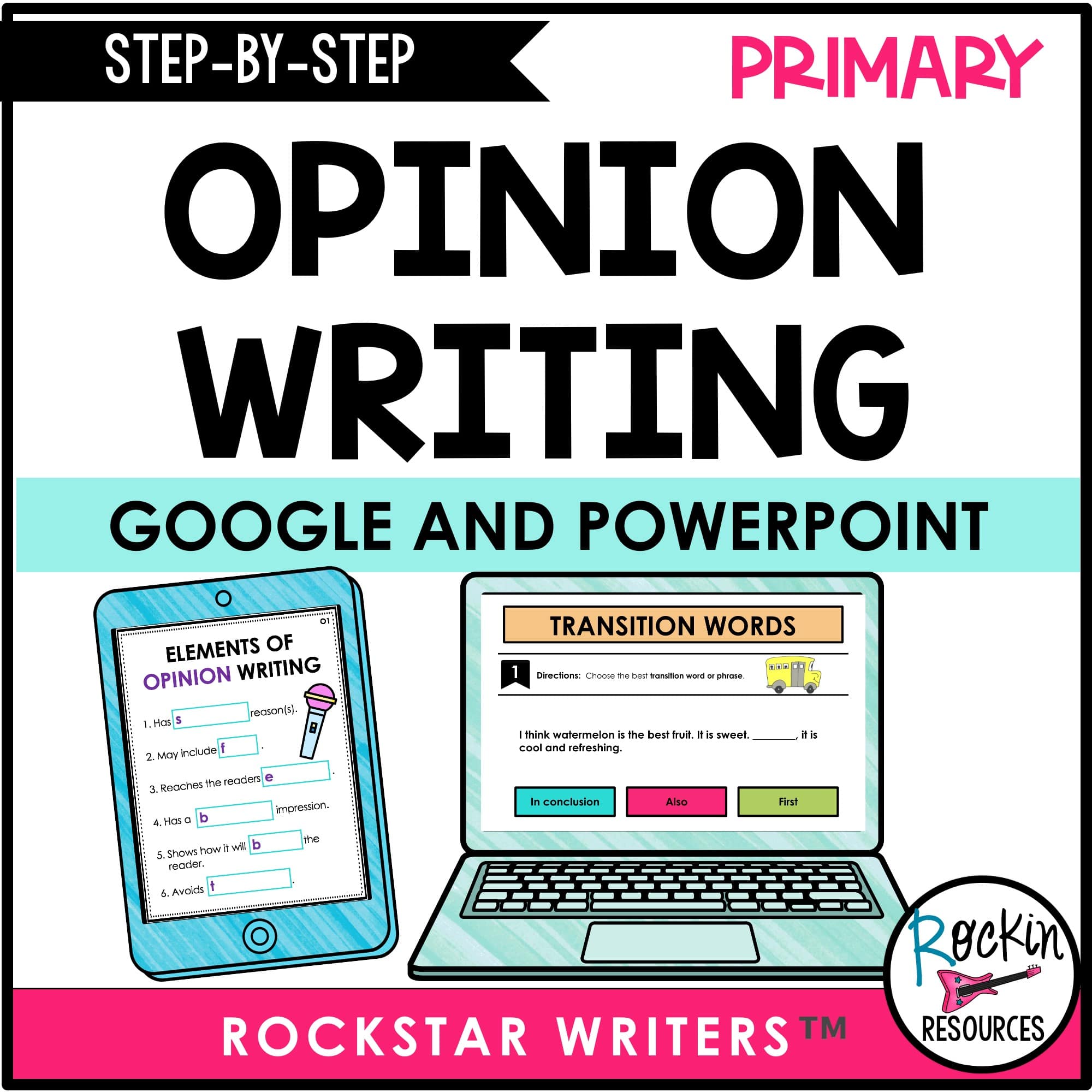Primary Digital Opinion Writing