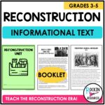 Reconstruction Informational Text Booklet - Rockin Resources