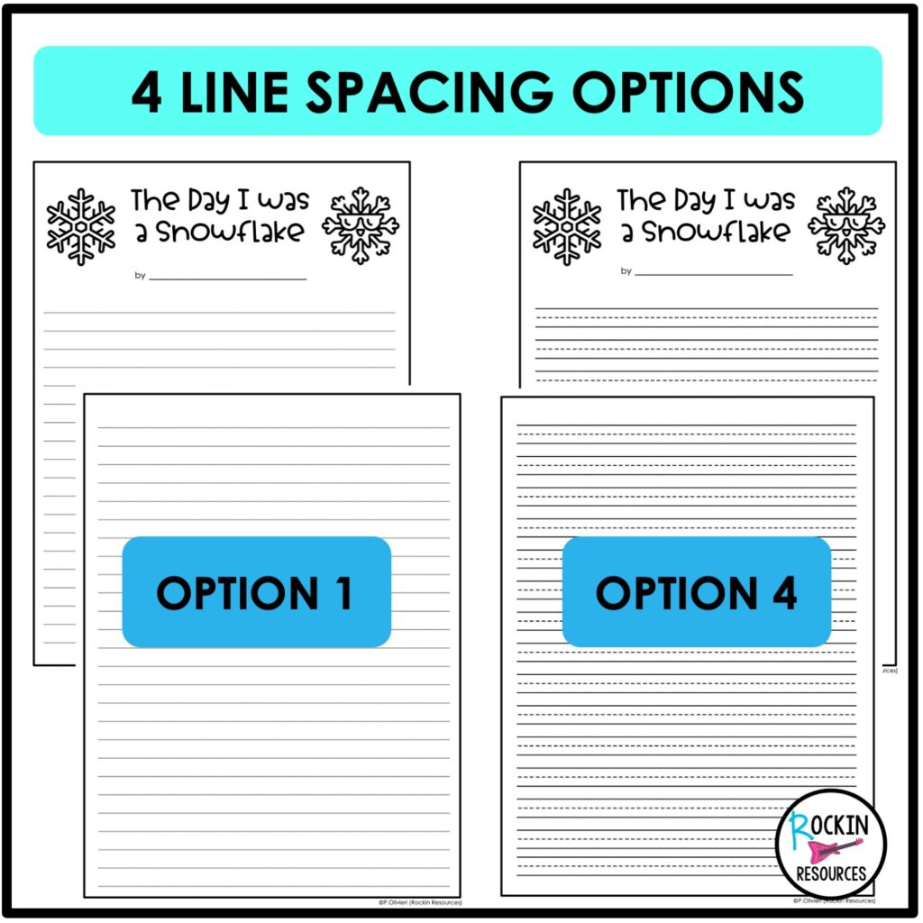 Snowflake Narrative Writing | WINTER WRITING ACTIVITY | SNOWFLAKE CRAFT ...